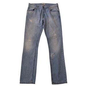 Jack & Jones Men's Faded Blue Slim Fit Jeans